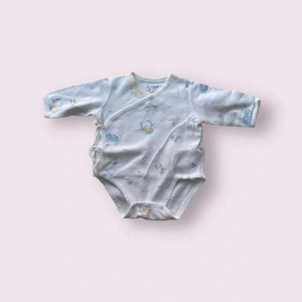 Baby Penguin Cotton Onesie